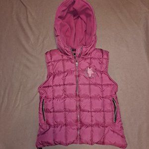 Cowgirl Hardware hooded down vest